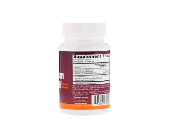 Минералы Jarrow Formulas Синергия Селена, Selenium Synergy, 200 Мг, 60 капсул (JRW-13006), изображение 2 Минералы Jarrow Formulas Синергия Селена, Selenium Synergy, 200 Мг, 60 капсул (JRW-13006), изображение 2