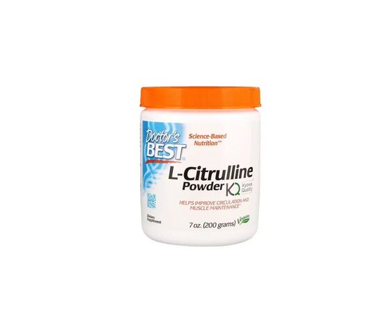 Амінокислота Doctor's Best L-Цитруллин в порошку, L-Citrulline Powder, 200 гр. (DRB-00437)