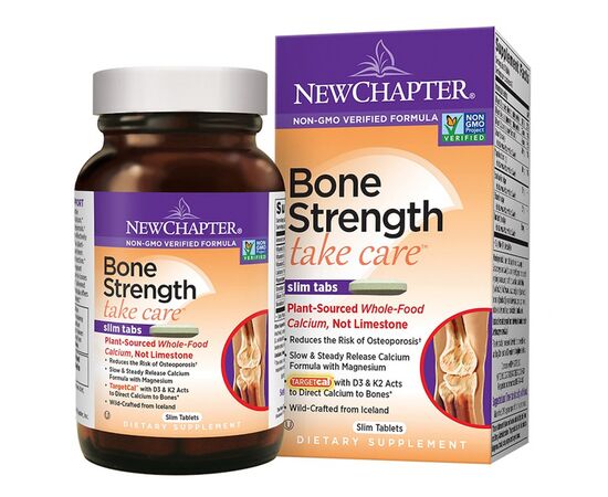 Витаминно-минеральный комплекс New Chapter Комплекс для для укрепления костей, Bone Strength Take Care, (NCR-00407)