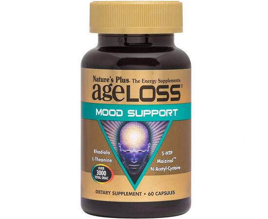 Амінокислота Natures Plus Комплекс для підтримки настрою, AgeLoss Mood Support, Nature (NTP8022)