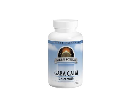 Аминокислота Source Naturals GABA (гамма-аминомасляная кислота), Вкус Апельсина, Serene S (SN0987)