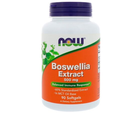 Травы Now Foods Босвеллия Экстракт, Boswellia Extract, 90 Гелевых Капсул (NOW-04936)
