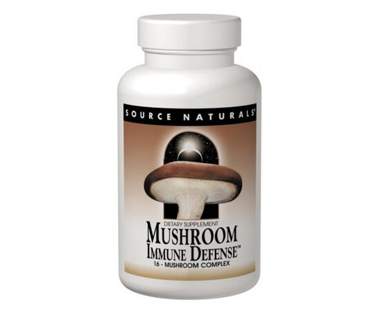 Травы Source Naturals Комплекс из 15 Разновидностей Грибов, Mushroom Immune Defens (SNS-01609)