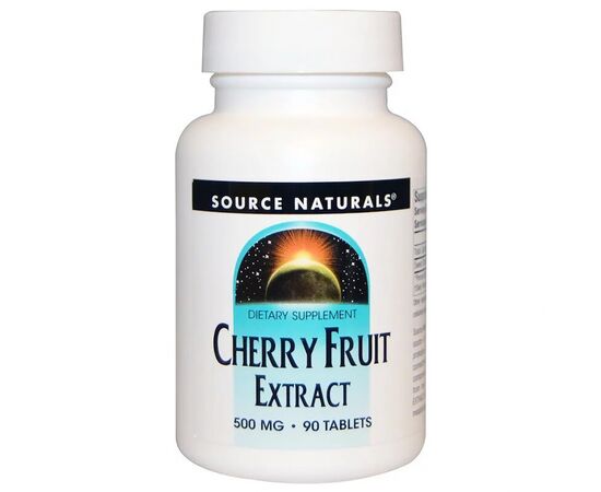 Травы Source Naturals Экстракт Вишни 500мг, 90 таблеток (SNS-01681)