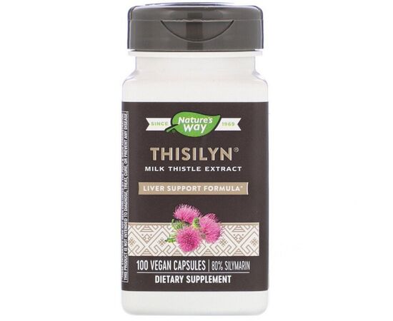 Травы Nature's Way Расторопша Экстракт, Thisilyn, Milk Thistle, Liver Support F (NWY-06958)