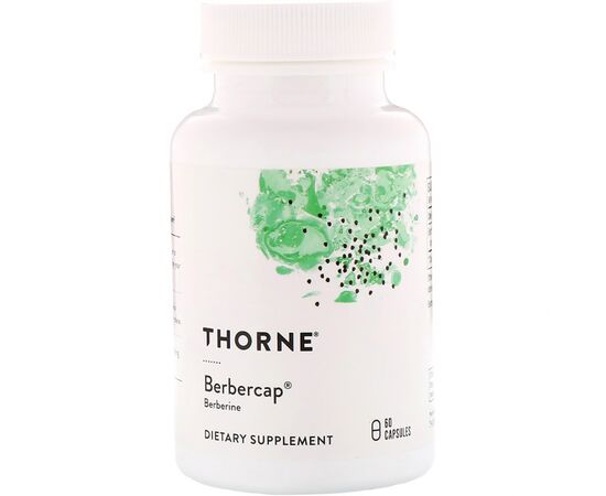 Травы Thorne Research Берберин (барбарис), Berbercap, 60 капсул (THR-76002)