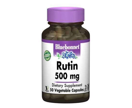 Антиоксидант Bluebonnet Nutrition Рутин 500мг, 50 гелевых капсул (BLB-00564)
