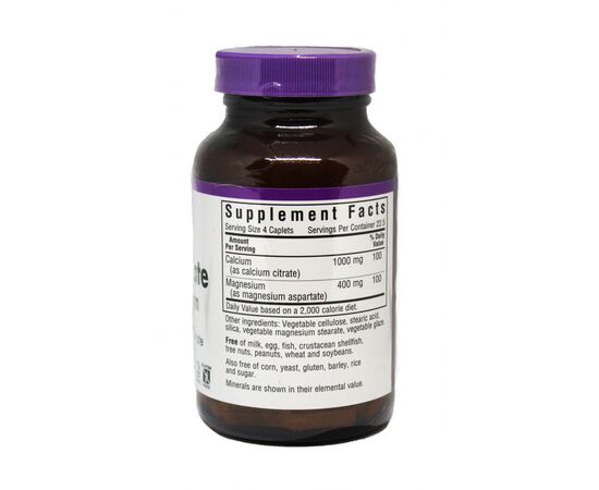 Минералы Bluebonnet Nutrition Цитрат Кальция + Магний, 90 капсул (BLB0716), изображение 2
