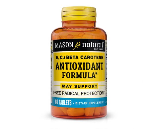 Антиоксидант Mason Natural Антиоксидант Витамины A, E, C, Vitamin E, C & Beta Carotene, (MAV11765)