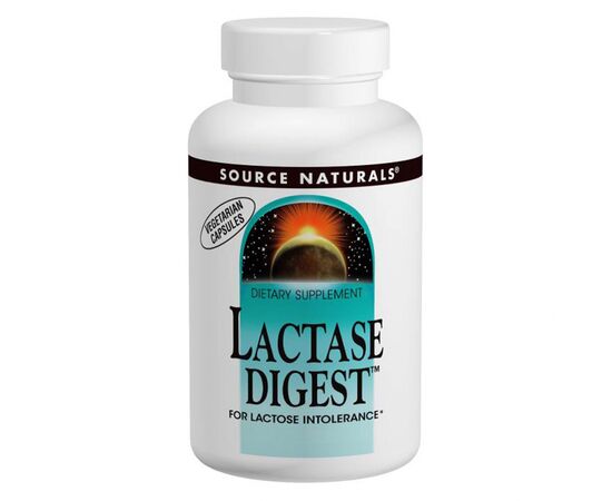 Витаминно-минеральный комплекс Source Naturals Лактаза, 30 мг, Lactase Digest, 45 капсул (SN2366)