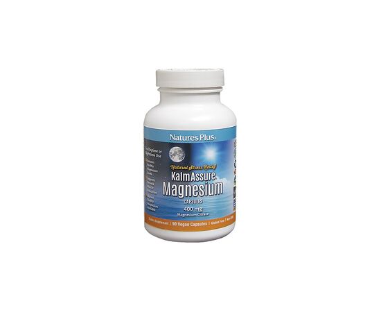 Мінерали Natures Plus Магній 400мг, KalmAssure, 90 гелевих капсул (NAP-33602)