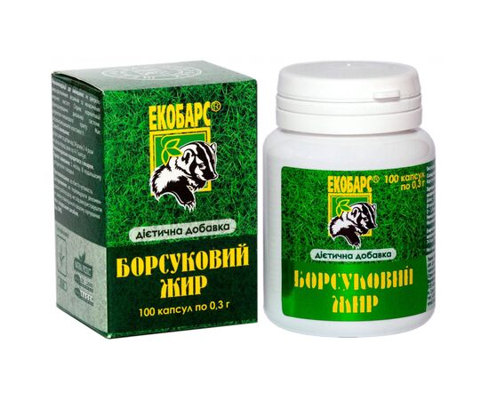 Жирные кислоты Жаклін плюс Барсучий жир капс 0,3г № 100 банка