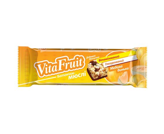 Витаминно-минеральный комплекс Вітапак Батончик-мюсли VitaFruit медовая дынька 25г