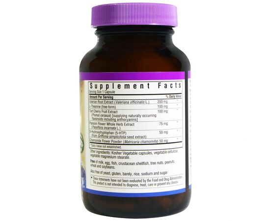 Травы Bluebonnet Nutrition Нормализация сна, Targeted Choice, 60 растительных капсул (BLB2006), изображение 2 Травы Bluebonnet Nutrition Нормализация сна, Targeted Choice, 60 растительных капсул (BLB2006), изображение 2