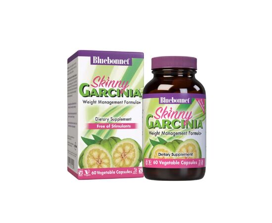 Травы Bluebonnet Nutrition Гарциния, Формула управления Весом, Skinny Garcinia, 60 вег (BLB1102), изображение 2 Травы Bluebonnet Nutrition Гарциния, Формула управления Весом, Skinny Garcinia, 60 вег (BLB1102), изображение 2