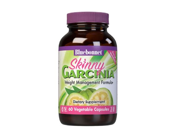 Травы Bluebonnet Nutrition Гарциния, Формула управления Весом, Skinny Garcinia, 60 вег (BLB1102)