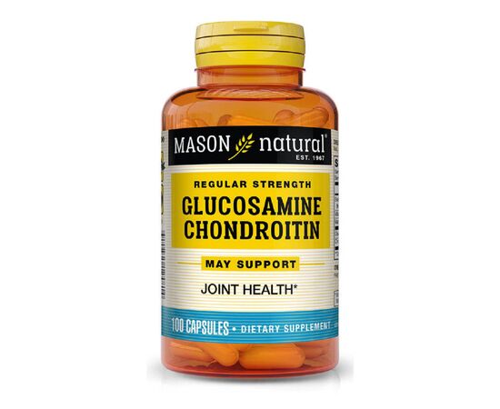 Витаминно-минеральный комплекс Mason Natural Глюкозамин и Хондроитин, Glucosamine Chondroitin Regular Str (MAV12481)
