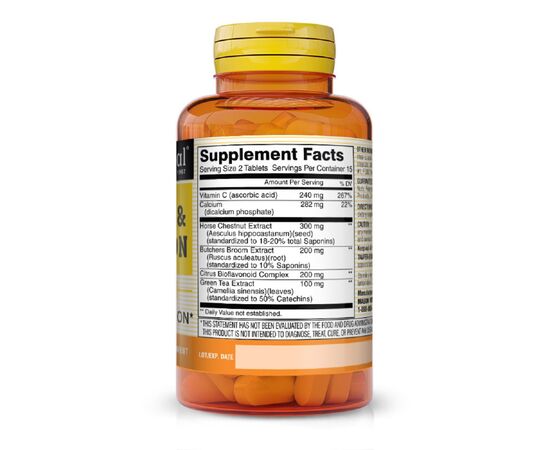 Витаминно-минеральный комплекс Mason Natural Нормализация Венозного Кровообращения, Leg Vein & Circulatio (MAV13378), изображение 2