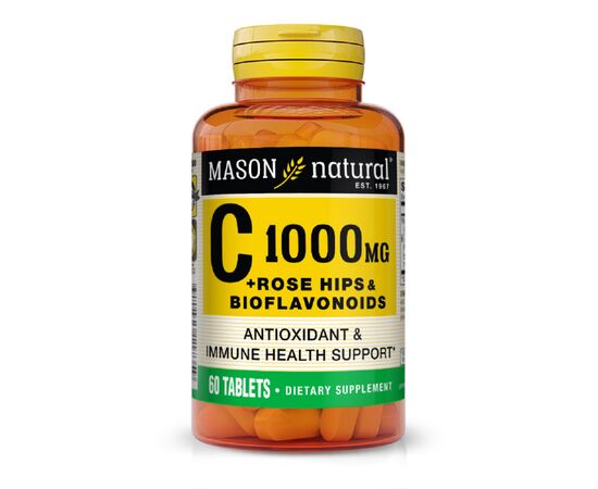 Витамин Mason Natural Витамин С 1000мг, с шиповником и биофлавоноидами, Vitamin C (MAV11735)