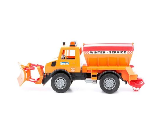 Спецтехника Bruder снегоуборочный автомобиль MB Unimog, М1:16 (02572), изображение 2 Спецтехника Bruder снегоуборочный автомобиль MB Unimog, М1:16 (02572), изображение 2