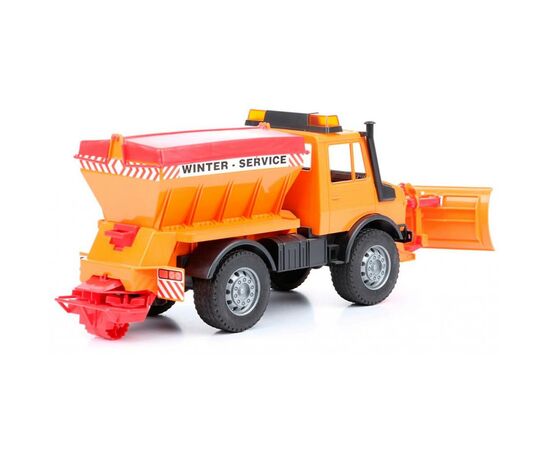 Спецтехника Bruder снегоуборочный автомобиль MB Unimog, М1:16 (02572), изображение 4 Спецтехника Bruder снегоуборочный автомобиль MB Unimog, М1:16 (02572), изображение 4