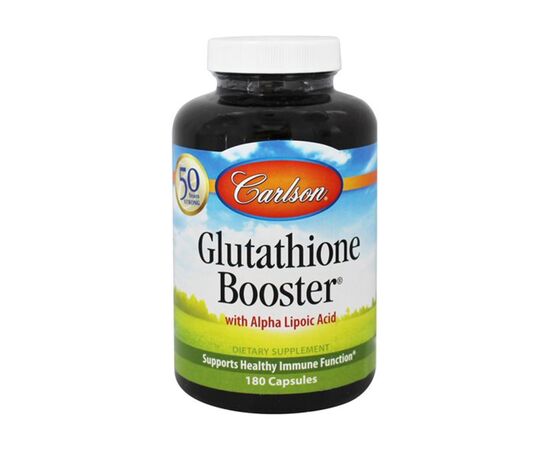 Аминокислота Carlson Усилитель Глутатиона, Glutathione Booster, 180 капсул (CAR-04852)
