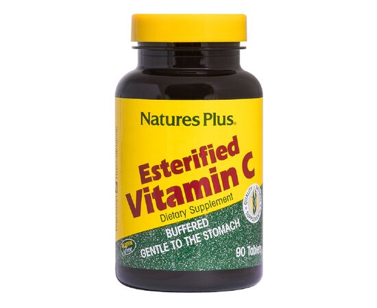 Вітамін Natures Plus Етерифікований Вітамін C, Nature's Plus, 90 таблеток (NTP2212)