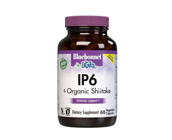 Витаминно-минеральный комплекс Bluebonnet Nutrition Комплекс для иммунитета с IP6 и Шиитаке, Inocell IP-6 Plus AHCC, 60 (BLB1180)