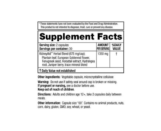 Травы Ridgecrest Herbals Комплекс для Поддержки Функции Почек, KidneyAid, RidgeCrest Herbals, (RDH-00168), изображение 2 Травы Ridgecrest Herbals Комплекс для Поддержки Функции Почек, KidneyAid, RidgeCrest Herbals, (RDH-00168), изображение 2