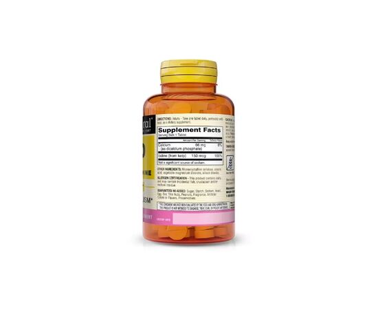 Минералы Mason Natural Ламинария, Kelp, 250 таблеток (MAV05552), изображение 2