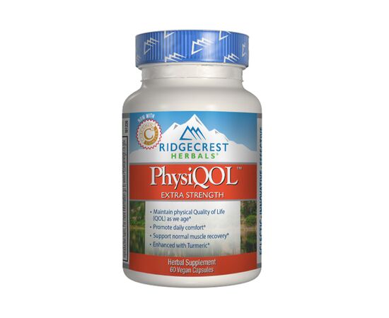 Трави Ridgecrest Herbals Комплекс для Ліквідації Хронічної Втоми, PhysiQOL, Ri (RCH566)
