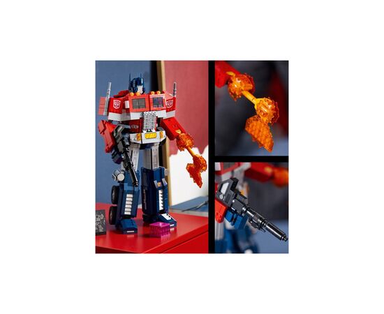 Конструктор LEGO Icons Optimus Prime 1508 деталей (10302), зображення 4 Конструктор LEGO Icons Optimus Prime 1508 деталей (10302), зображення 4