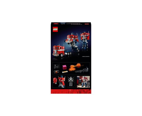 Конструктор LEGO Icons Optimus Prime 1508 деталей (10302), зображення 7 Конструктор LEGO Icons Optimus Prime 1508 деталей (10302), зображення 7