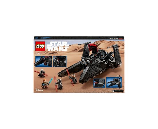 Конструктор LEGO Star Wars Транспортний корабель інквізиторів "Коса" 924 деталі (75336), зображення 10 Конструктор LEGO Star Wars Транспортний корабель інквізиторів "Коса" 924 деталі (75336), зображення 10