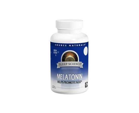 Аминокислота Source Naturals Мелатонин 1мг, Sleep Science, 200 таблеток (SN0720)