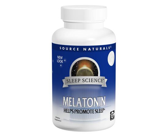 Аминокислота Source Naturals Мелатонин 3мг, Sleep Science, 120 таблеток (SN0551)