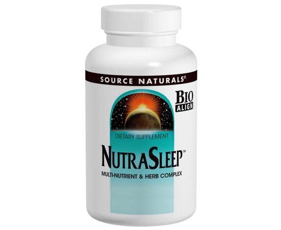Вітамінно-мінеральний комплекс Source Naturals Комплекс для здорового сну, Nutra Sleep, 100 таблеток (SN0750)