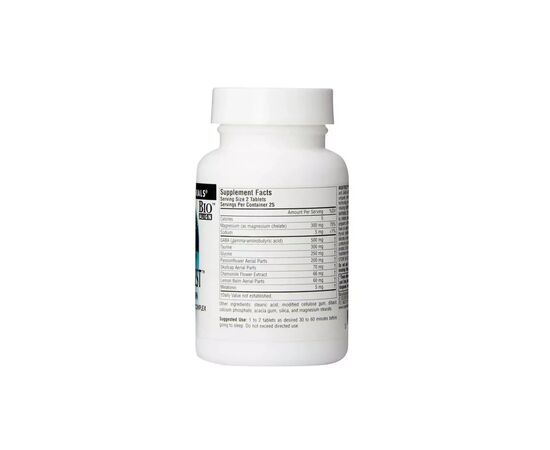Витаминно-минеральный комплекс Source Naturals Комплекс для Нормализации Сна, NightRest, 50 таблеток (SN0357), изображение 2