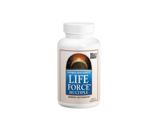 Вітамінно-мінеральний комплекс Source Naturals Мультикомплекс для підтримки енергії, Life Force, 120 капс (SNS-01422)