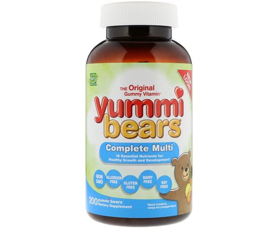 Мультивитамин Hero Nutritional Products Мультивитаминный комплекс для детей, натуральные вкус (HNP68003)
