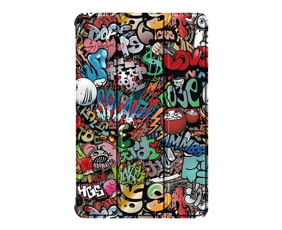 Чехол для планшета BeCover Smart Case Realme Pad 10.4" Graffiti (708274), изображение 2 Чехол для планшета BeCover Smart Case Realme Pad 10.4" Graffiti (708274), изображение 2