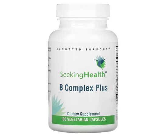 Вітамін Seeking Health B-комплекс, B Complex Plus, 100 вегетаріанських капсул (SKH-52016)