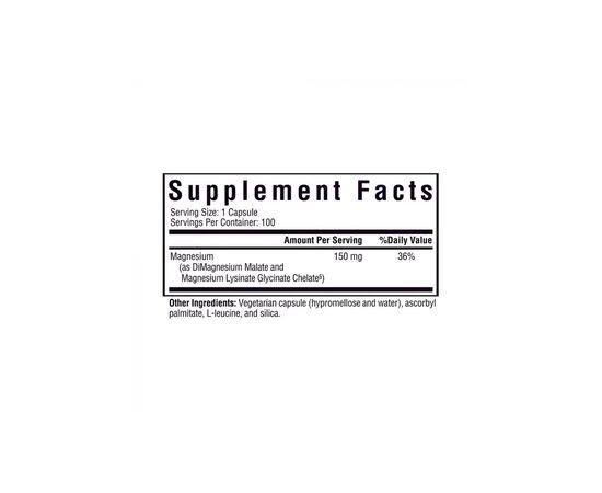 Минералы Seeking Health Магний, 150 мг, Optimal Magnesium, 100 вегетарианских капсул (SKH-52064), изображение 2 Минералы Seeking Health Магний, 150 мг, Optimal Magnesium, 100 вегетарианских капсул (SKH-52064), изображение 2