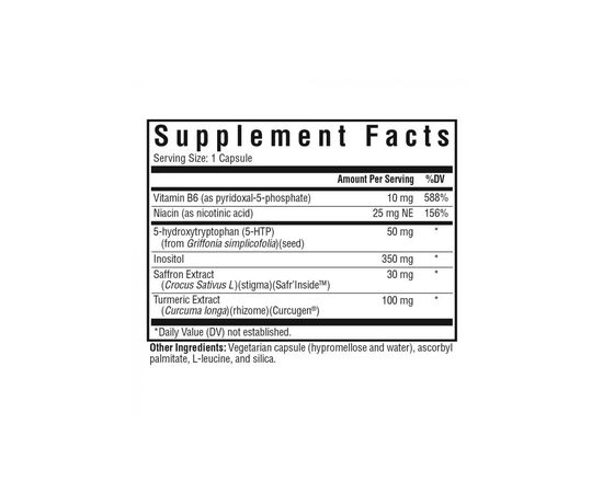 Витаминно-минеральный комплекс Seeking Health Повышение Серотонина, Serotonin Nutrients, 60 вегетарианских ка (SKH52178), изображение 2