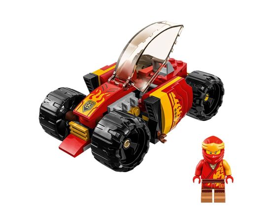 Конструктор LEGO Ninjago Гоночный автомобиль ниндзя Кая EVO 94 детали (71780), изображение 3