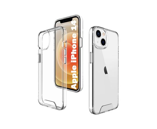 Чохол до моб. телефона BeCover Space Case Apple iPhone 14 Transparancy (708581)