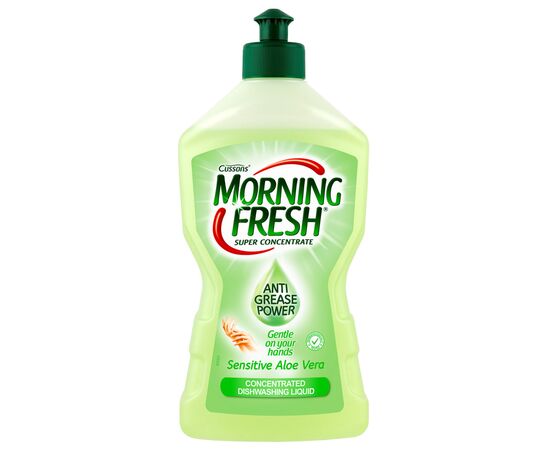 Засіб для ручного миття посуду Morning Fresh Sensitive Aloe Vera 450 мл (5900998022983)