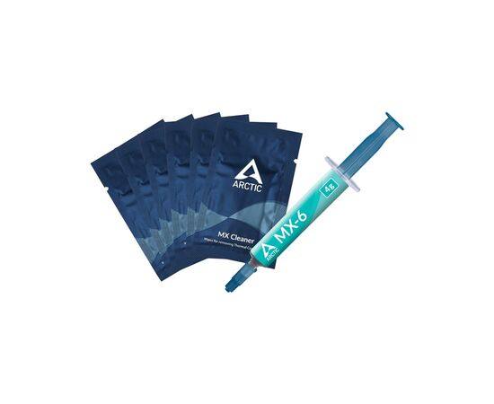 Термопаста Arctic MX-6 4g with 6 pcs MX Cleaner (ACTCP00084A)