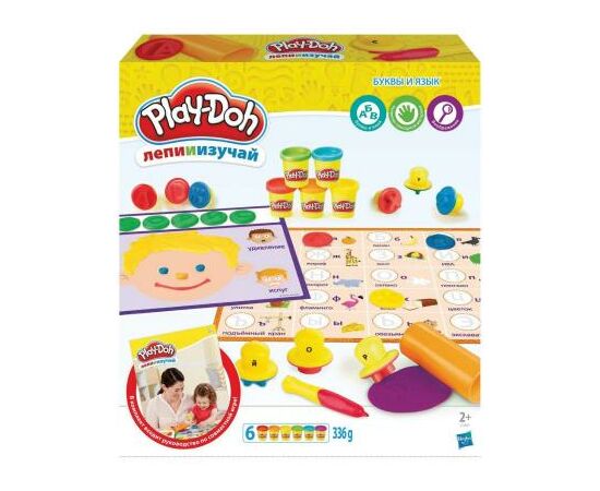 Набор для творчества Hasbro Play-Doh Буквы и языки (C3581)