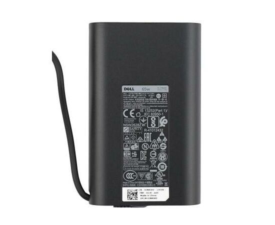 Блок питания к ноутбуку Dell 65W Oval 19.5V 3.34A разъем 7.4/5.0 (pin inside) (LA65NM130), изображение 3 Блок питания к ноутбуку Dell 65W Oval 19.5V 3.34A разъем 7.4/5.0 (pin inside) (LA65NM130), изображение 3